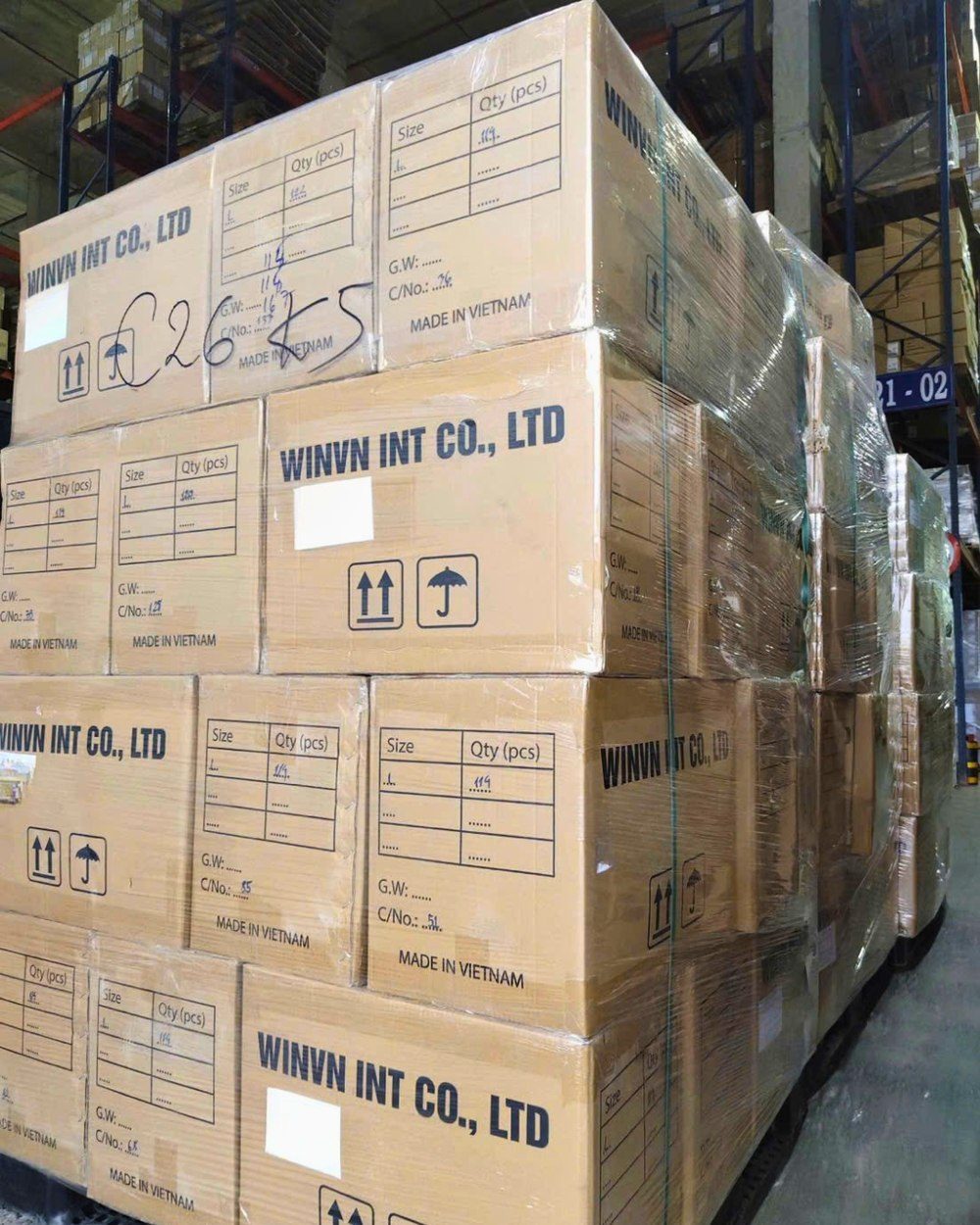 WINVN INT CO., LTD coffee wood chews packed and ready for export